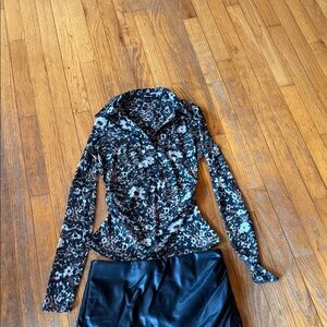 Madewell Leopard Print Sheer Top